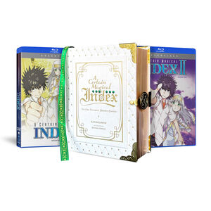 A Certain Magical Index Blu-ray and Light Novel Bundle